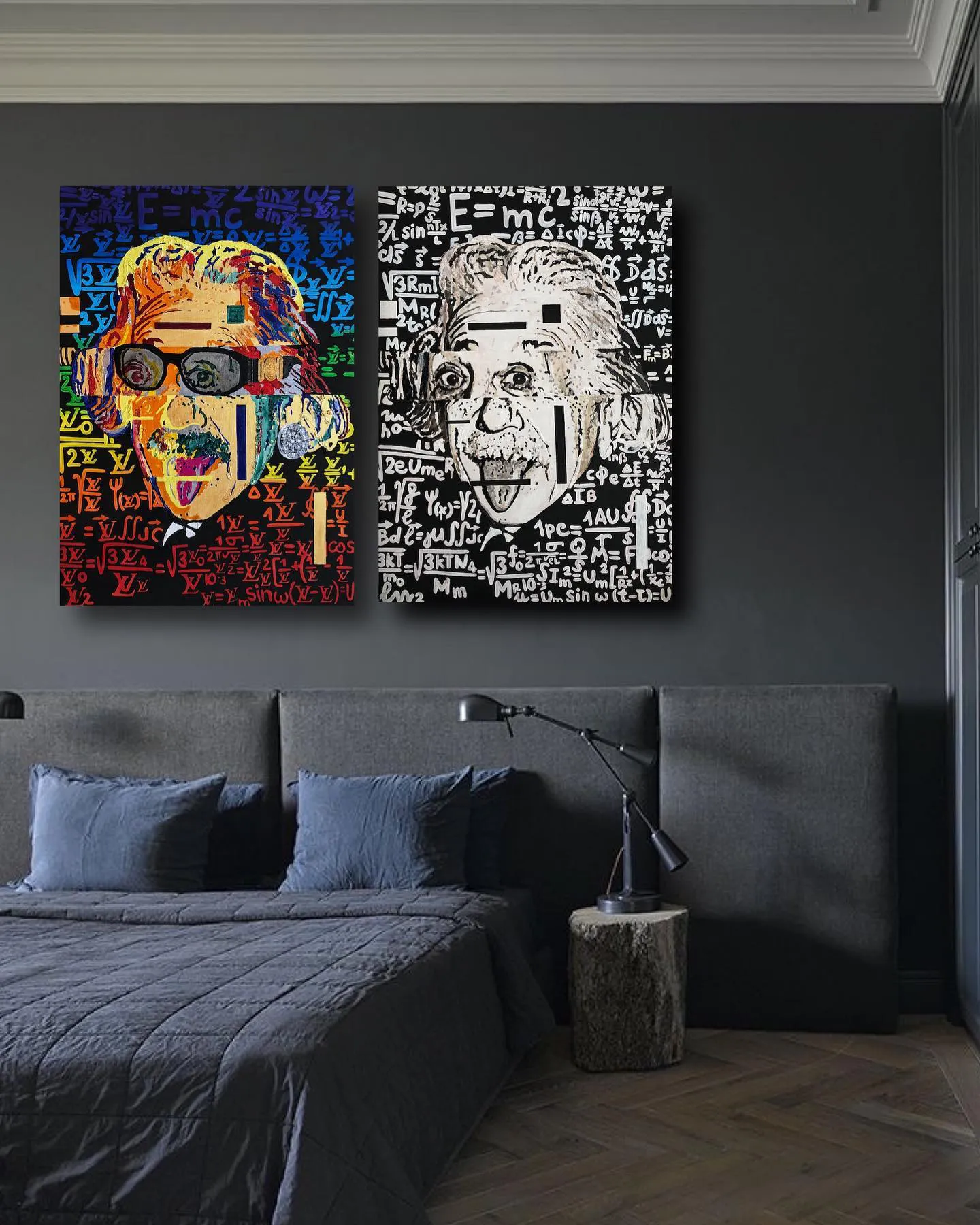 1922-2022 diptych — hand-finished lithograph by PRAKORIN