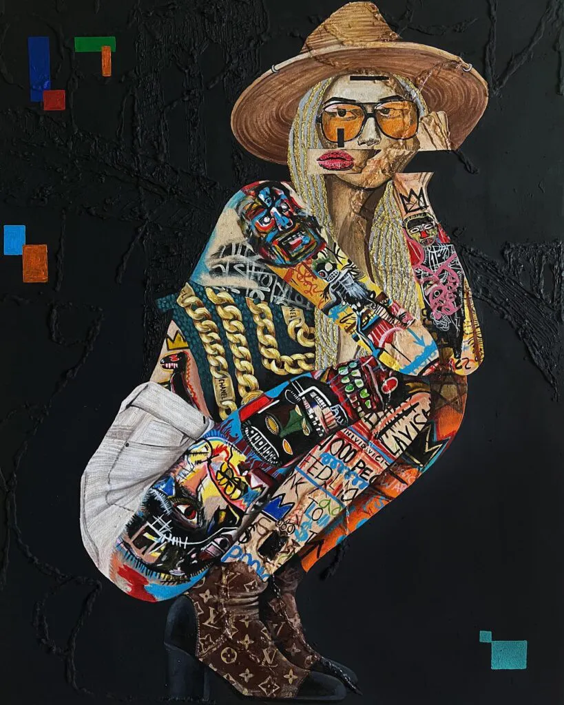 Basquiat Dreams — original pop art painting by PRAKORIN