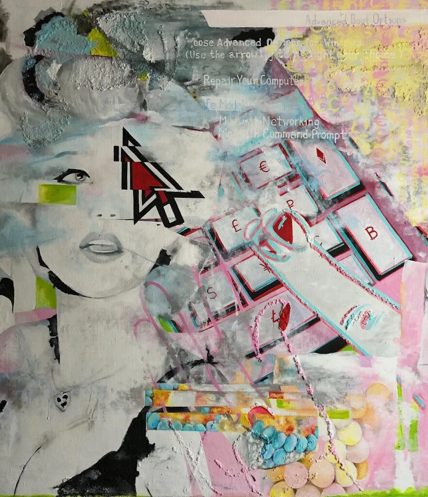 Metaverse — original pop art painting by PRAKORIN