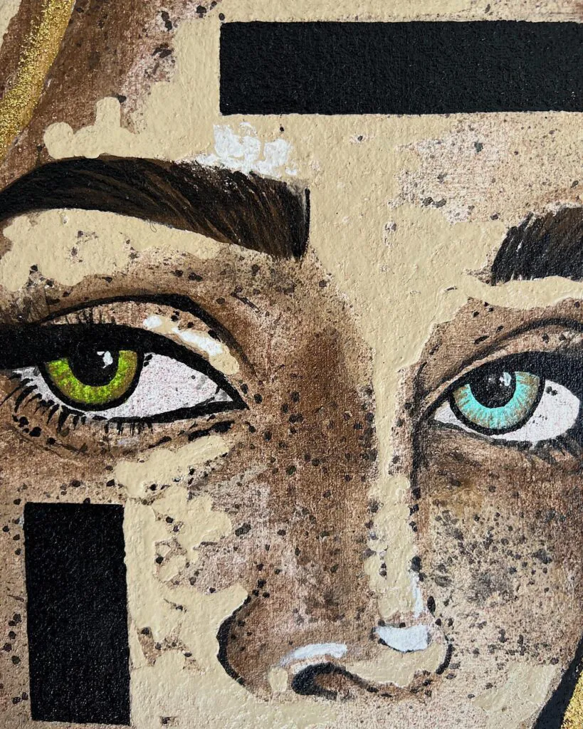Monopoly Dreams — original pop art painting by PRAKORIN, detail 6