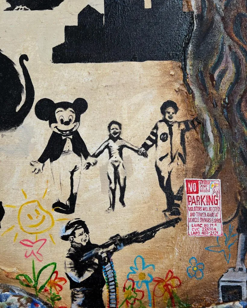 № 1 — original pop art painting by PRAKORIN, detail 3