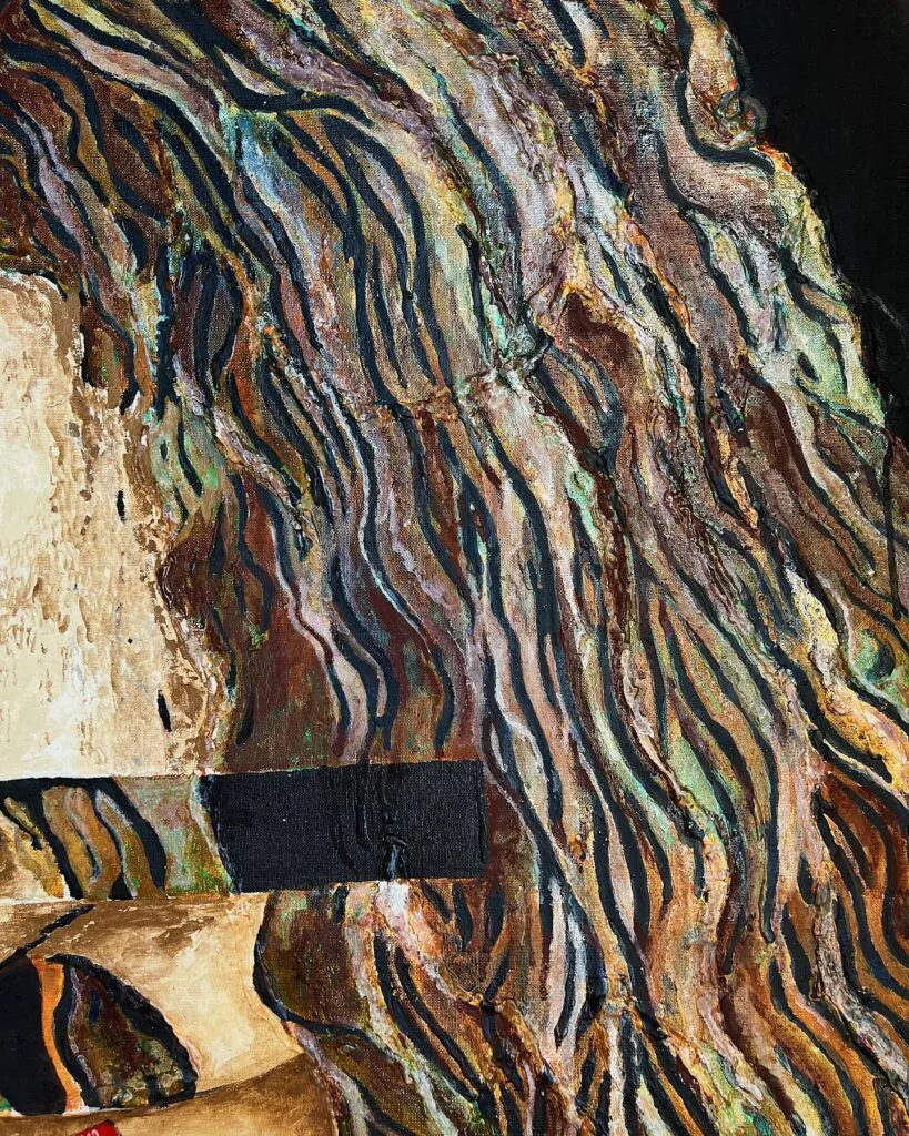 № 1 — original pop art painting by PRAKORIN, detail 5