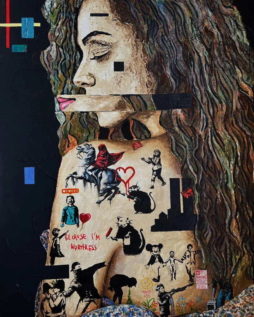 № 1 — original pop art painting by PRAKORIN