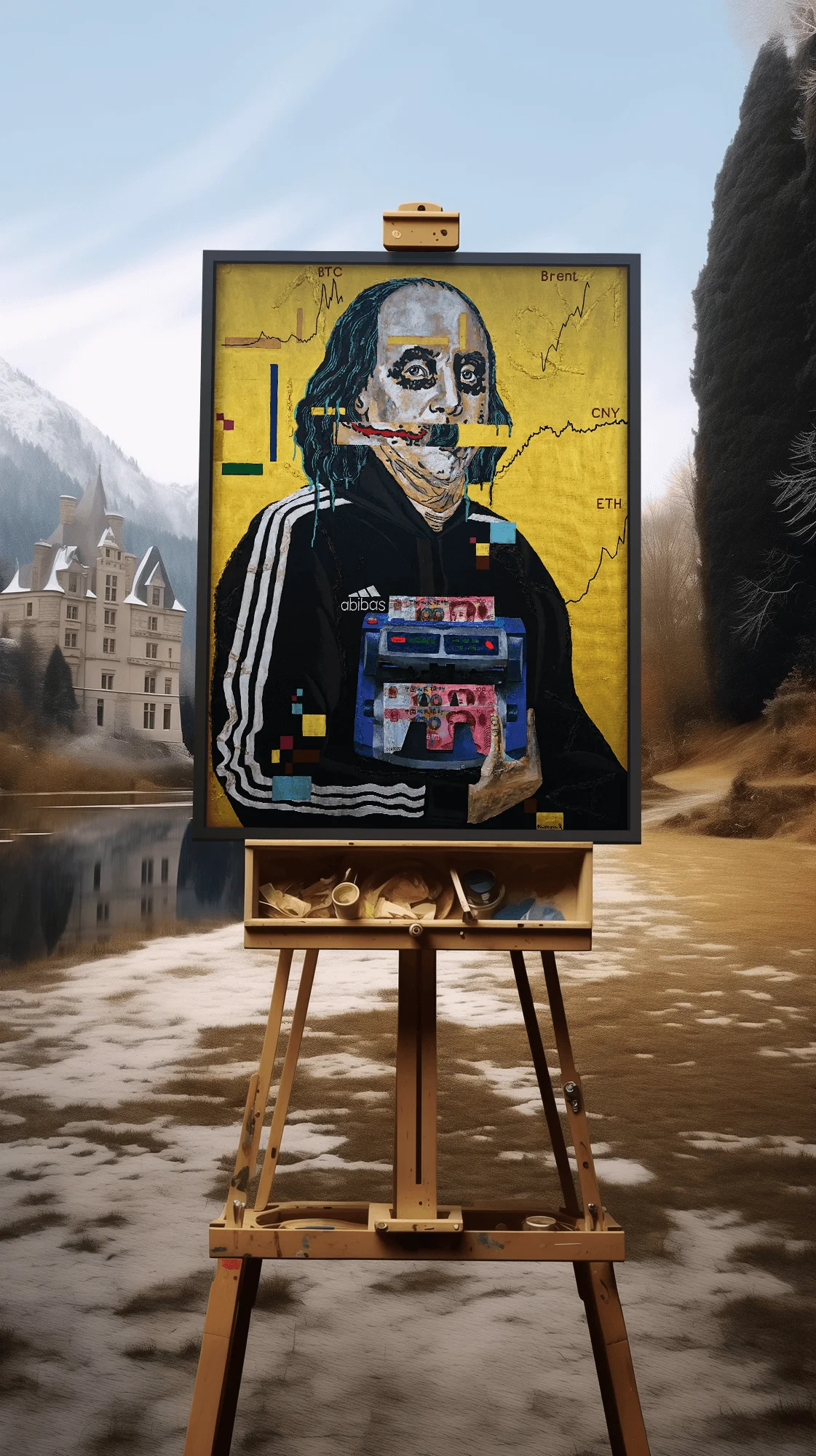 SCAM — hand-finished lithograph by PRAKORIN