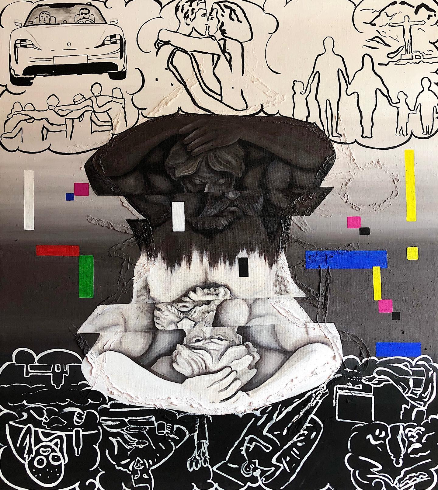 What is happiness? — hand-finished lithograph by PRAKORIN