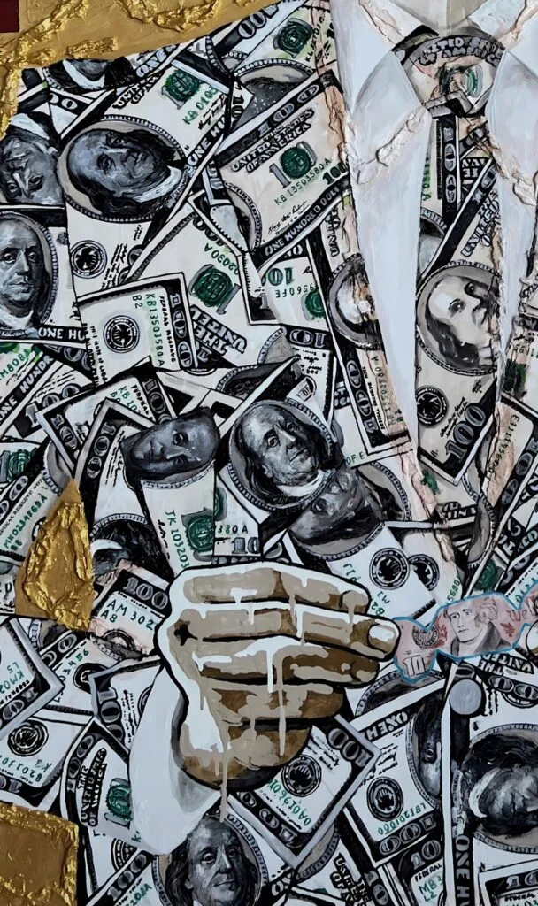 Benjamin's dream — pop art lithograph by PRAKORIN, photo 3