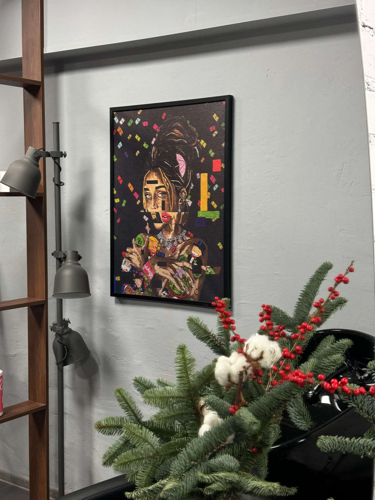 PRAKORIN painting at a collector’s home — review by Evgenia L.
