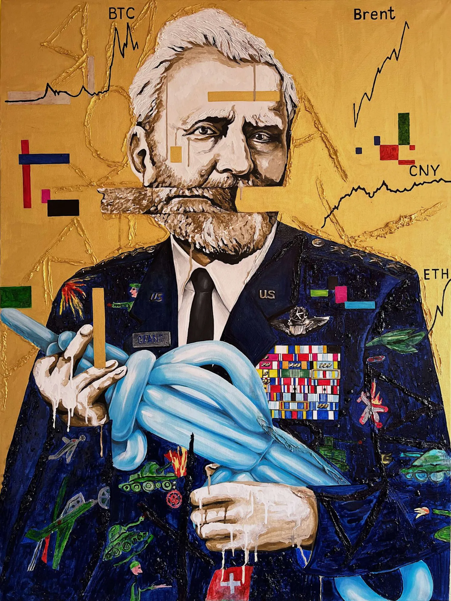 THE BIG GAME — hand-finished lithograph by PRAKORIN
