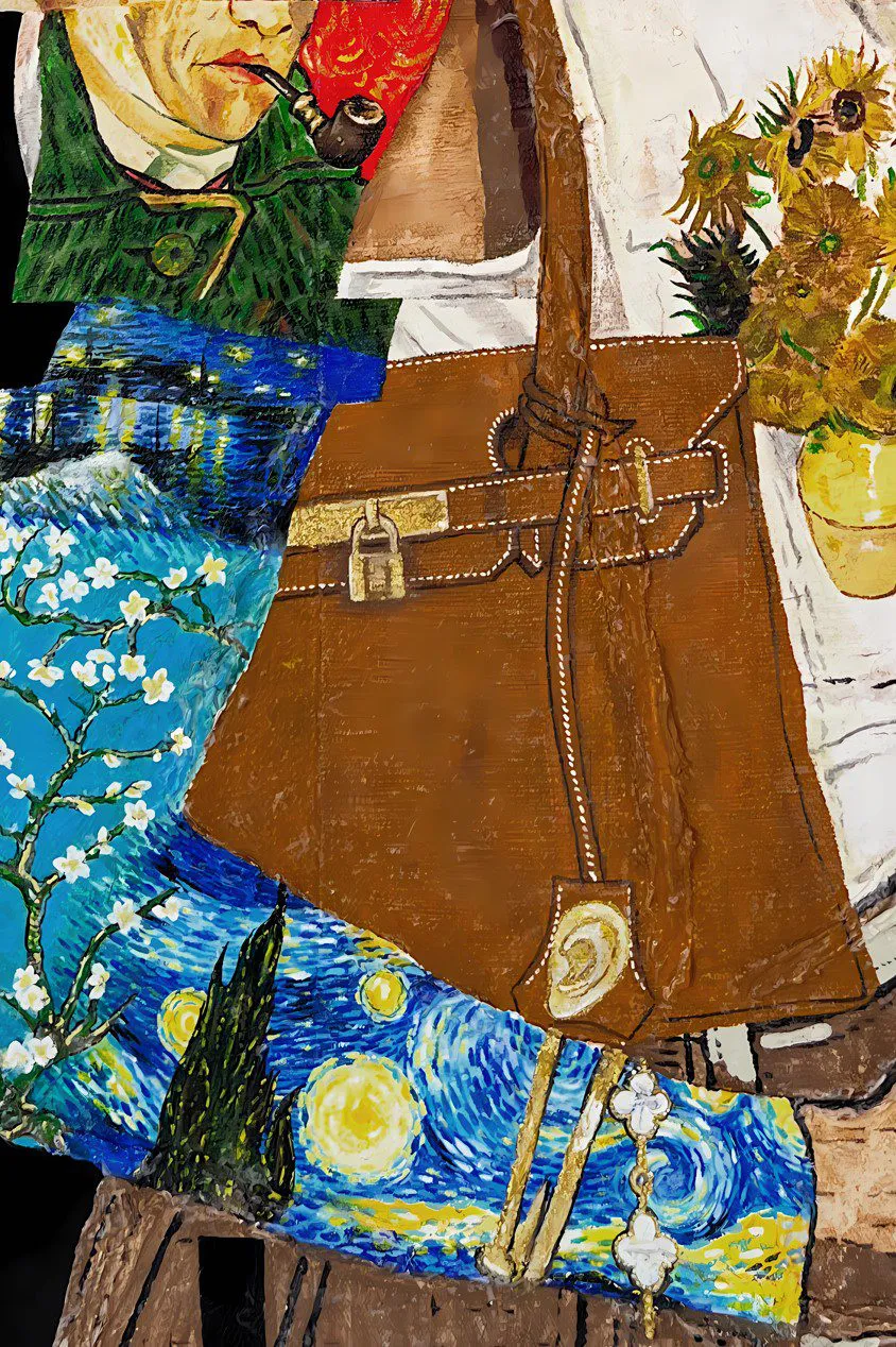 Van Gogh Dreams — hand-finished lithograph by PRAKORIN