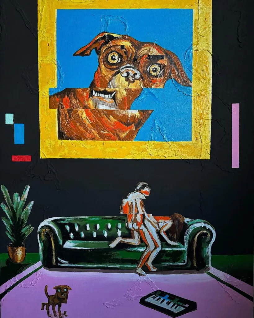 Love — original pop art painting by PRAKORIN