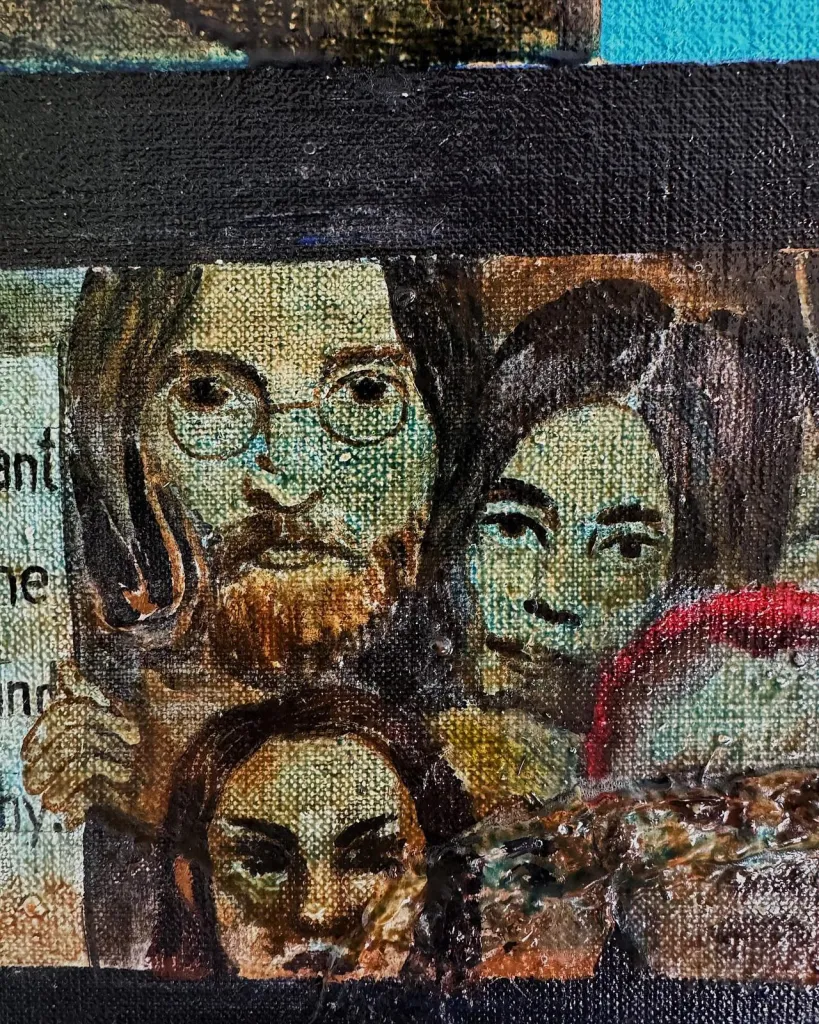 #41 681,60 — original pop art painting by PRAKORIN, detail 5