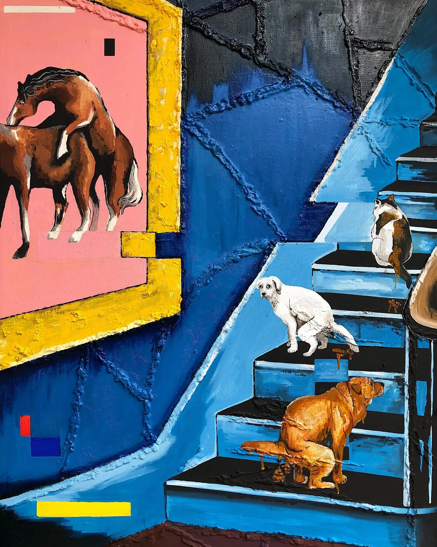 Pets friendly — hand-finished lithograph by PRAKORIN